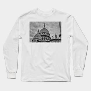 Sacre-Coeur Basilica Study 2 Long Sleeve T-Shirt